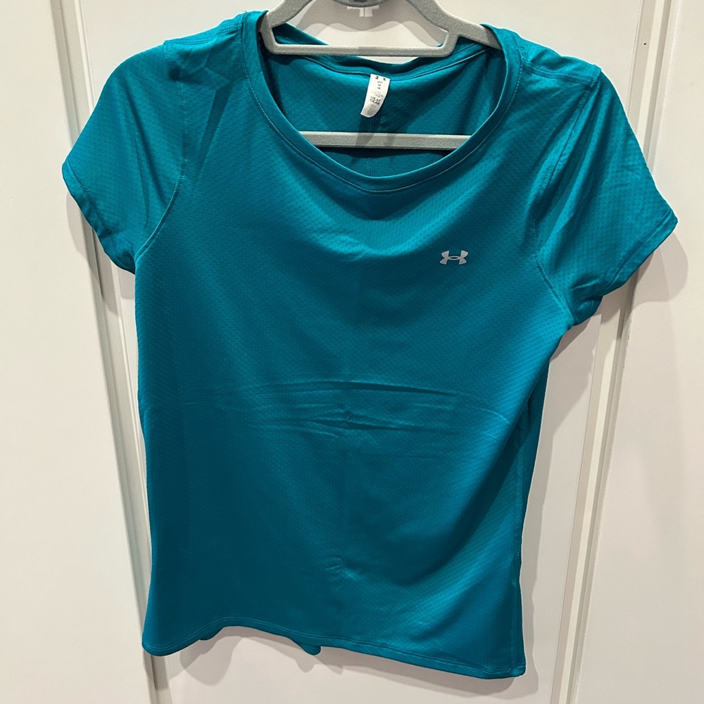 Teal workout tshirt